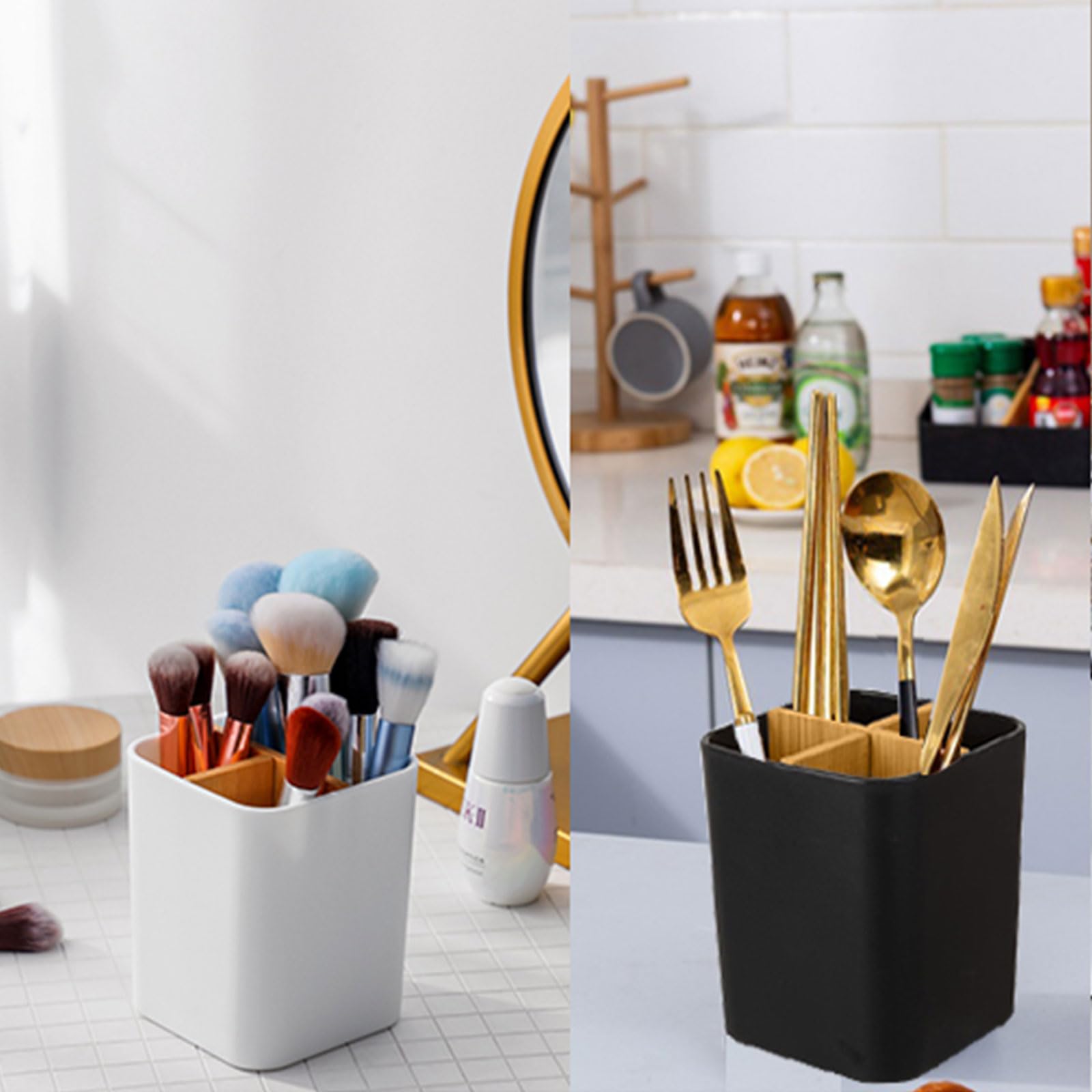 Tiger Dubbele Bekerhouder Boston met Bekers Chroom kopen? | Wastafel accessoires