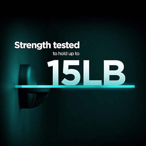 Miniatura 5 de Estante flotante LED para barra de licor (sin cable) con 3 botellas iluminadas para montaje en pared, estante para decoración del hogar, estantes