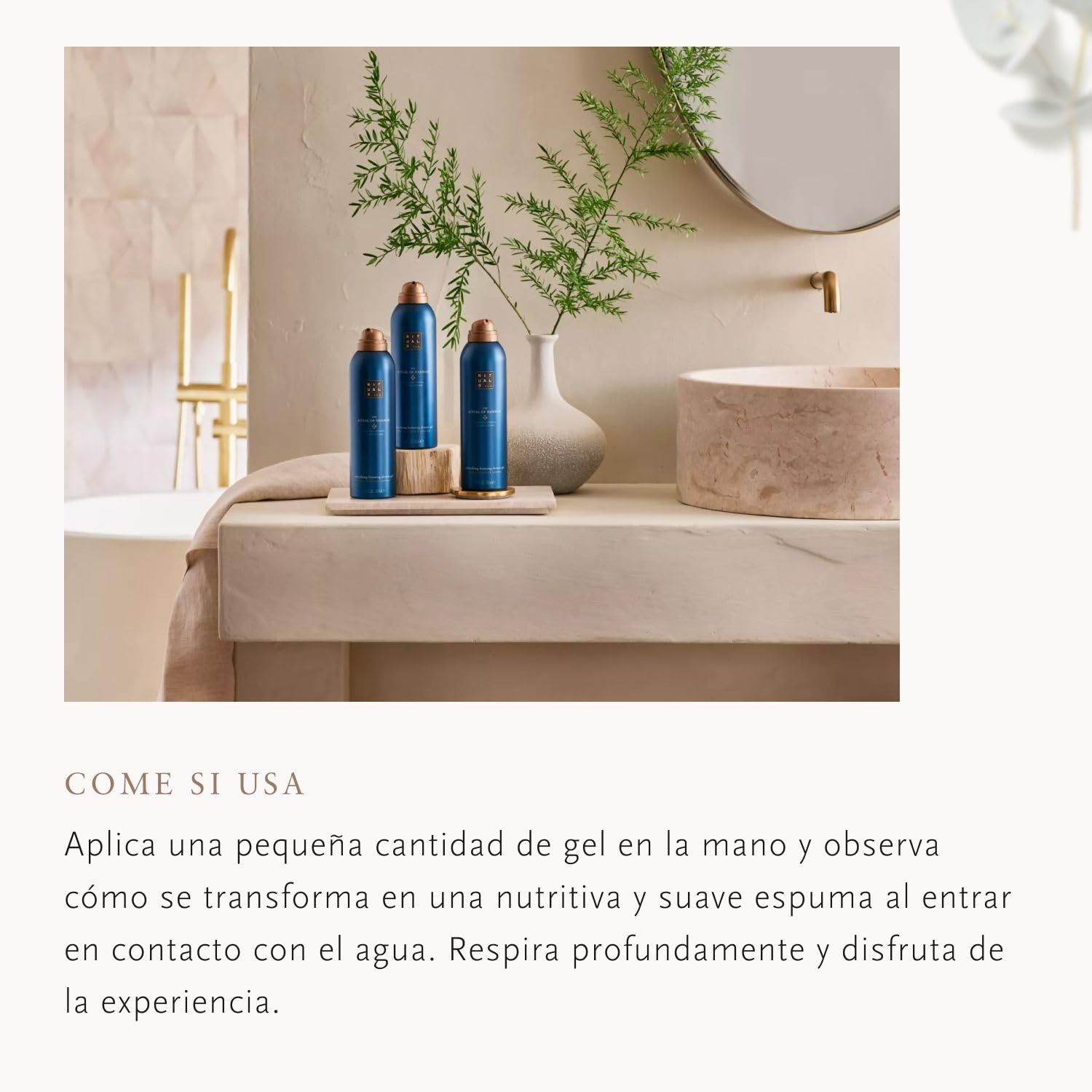 RITUALS The Ritual of Hammam Pack z 3 piankami pod prysznic – żele pod prysznic z eukaliptusem i rozmarynem – orzeźwiający i oczyszczający żel pod prysznic – Value Pack 3 x 200 ml