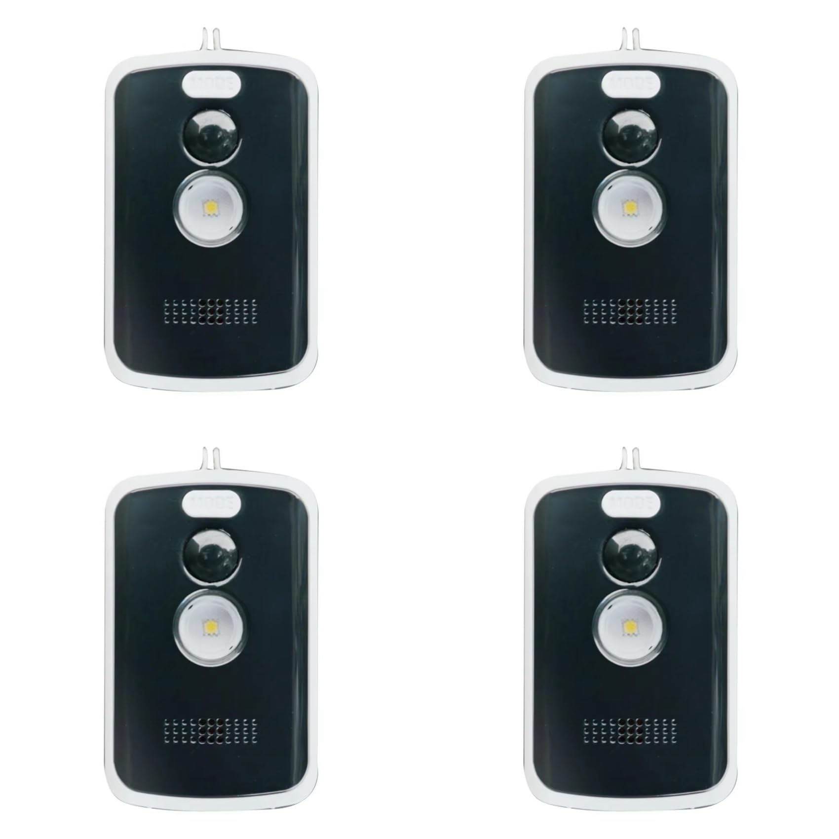 Jnchdghwa As Shown 4X Camping Perimeter Alarm 125Db High-Volume Trip Alarm Motion Sensor Multiple Modes Easy Installation Camping Security