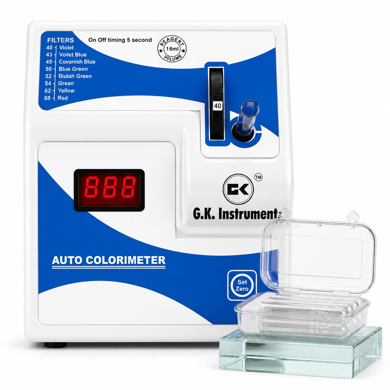 Photo colorimeter with 8 Digital Filters | 405–700 nm Wavelength Range | Precision based Digital Colorimeter for Laboratory and Clinical Analysis-image-19
