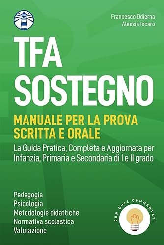 TFA Sostegno (Manuale per la Prova Scritta e Orale con Quiz Commentati): La Guida Pratica, Completa e Aggiornata per Infanzia, Primaria e Secondaria di I e II grado
