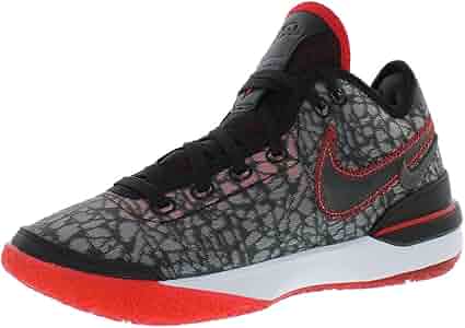 NIKE LEBRON NXXT Gen ホワイト/ブラック/レッド美品 Nike Lebron NXXT Gen AMPD EP Basketball Shoes 'White/Red