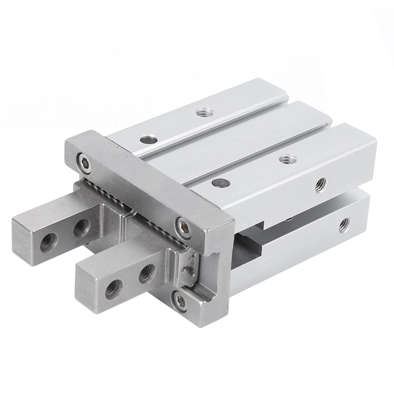 Pinza Pneumatica a Doppio Effetto con Cilindro Pneumatico in Acciaio MHZ2 Buona Tenuta Ad Alta Precisione per Uso Industriale (MHZ2-32D)