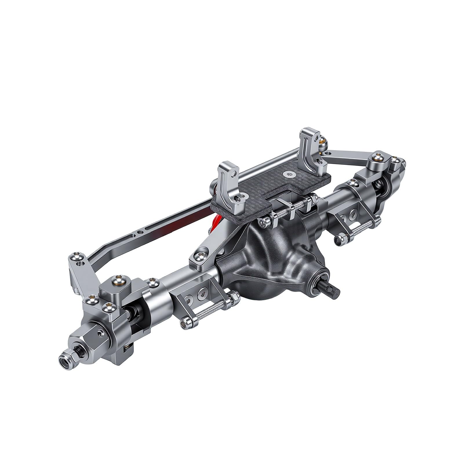Eje Delantero RC, Actualización del Eje Delantero de Aleación de | Eje delantero de piñón alto con rodamientos grandes, ajuste directo para Axial SCX10 1/10 RC