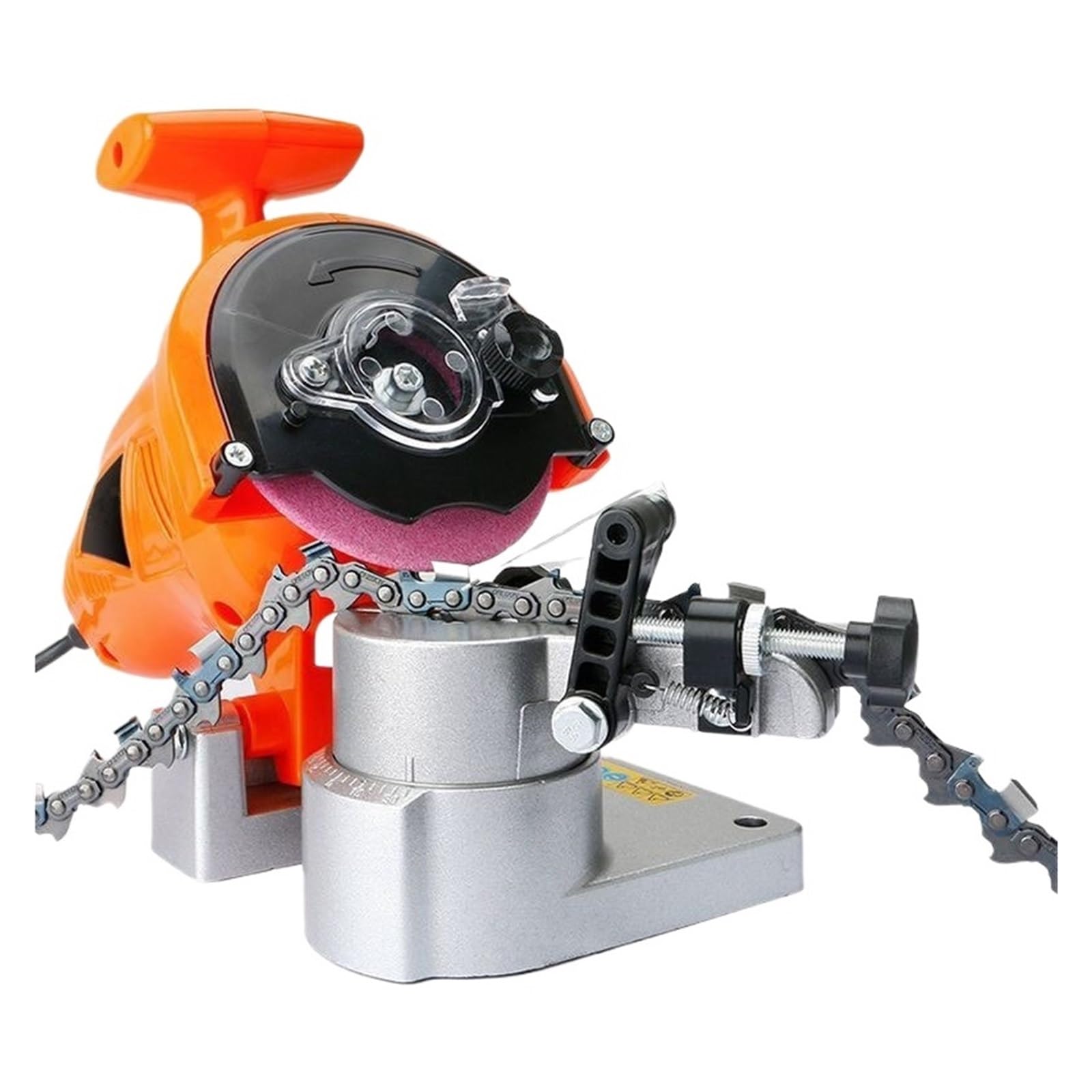 Afilador De Cadena Escritorio, Sierra Profesional Motorizado, Herramienta Eléctrica For Limar Los Dientes Ahorra Tiempo Y Esfuerzo