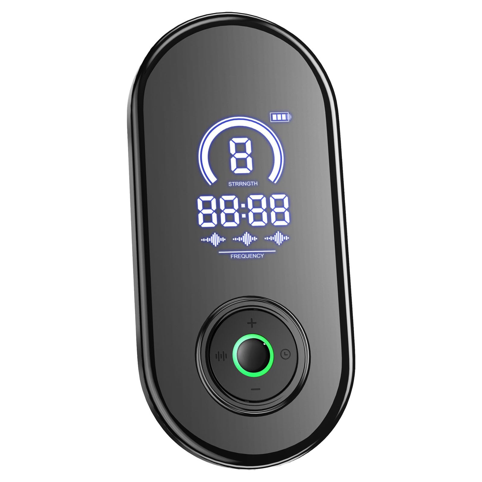 10ml Liquid Elligent Heating Sleep Device Adult Relaxation Ear Clip Stress Reduction Improve Deep Aid Smart Home Devices Compatible (Black, 13.6x6.5x1.8cm)