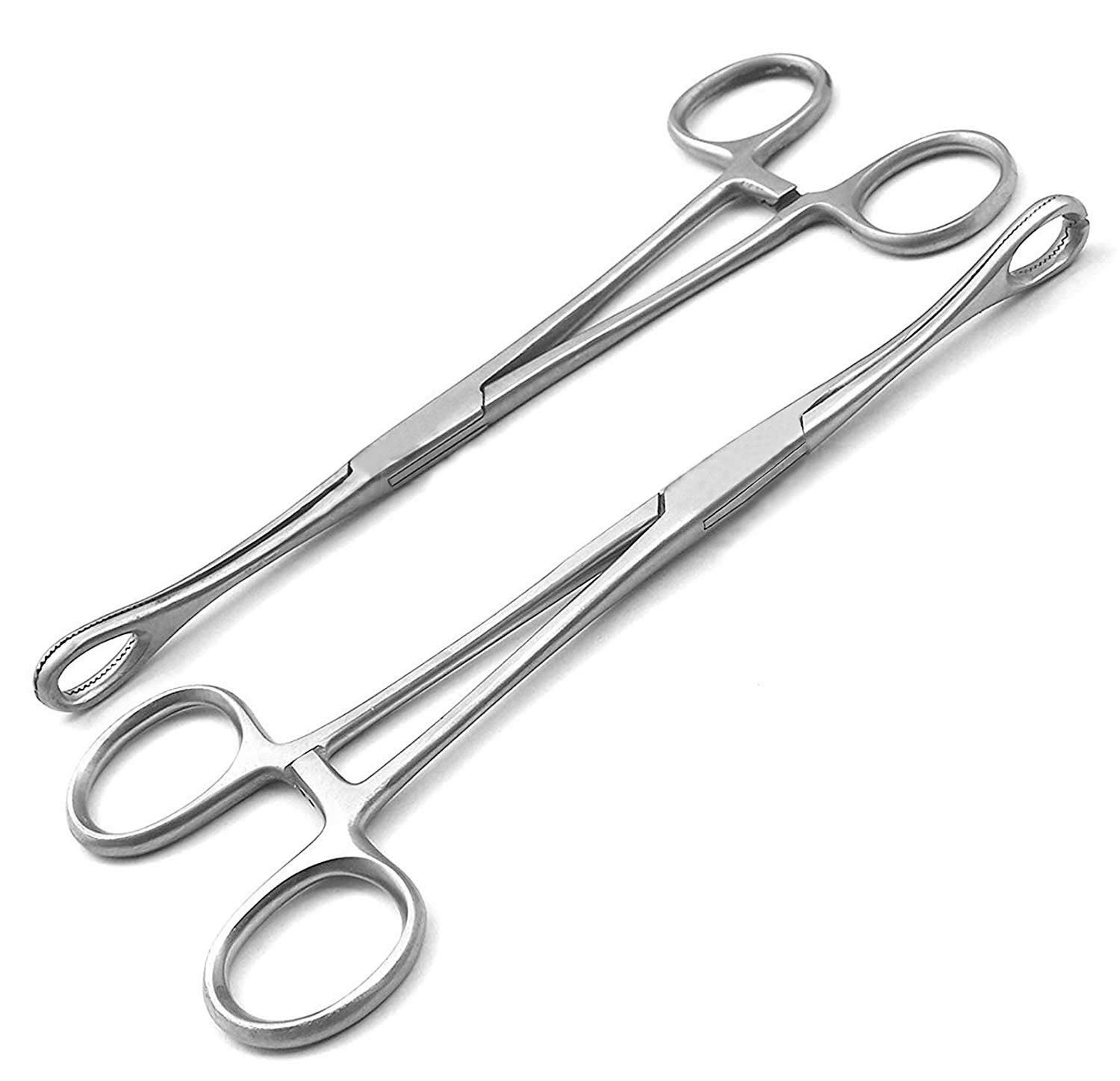 PRECISE CANADA: BODY PIERCING SPONGE FORCEPS SLOTTED & UNSLOTTED 7