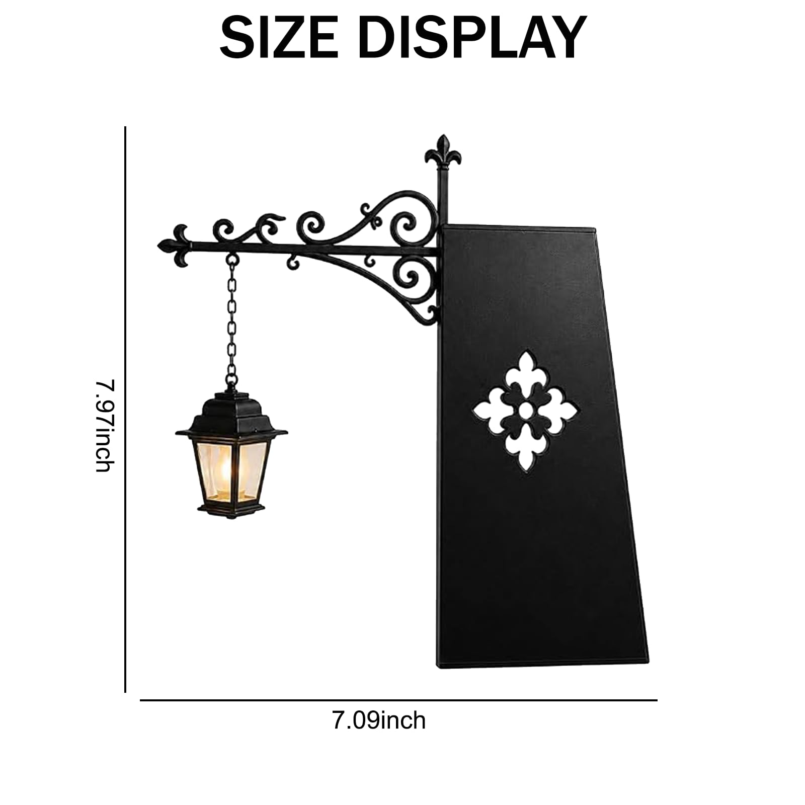 Bücherregal Lampe Vintage Library Lantern, Bookshelf Lamp im Retro Laternen, Dekorative Bücherregallampe für Bücherregal Beleuchtung, Leseecke, Home Office, Geschenk für Buchliebhaber，3 Stück