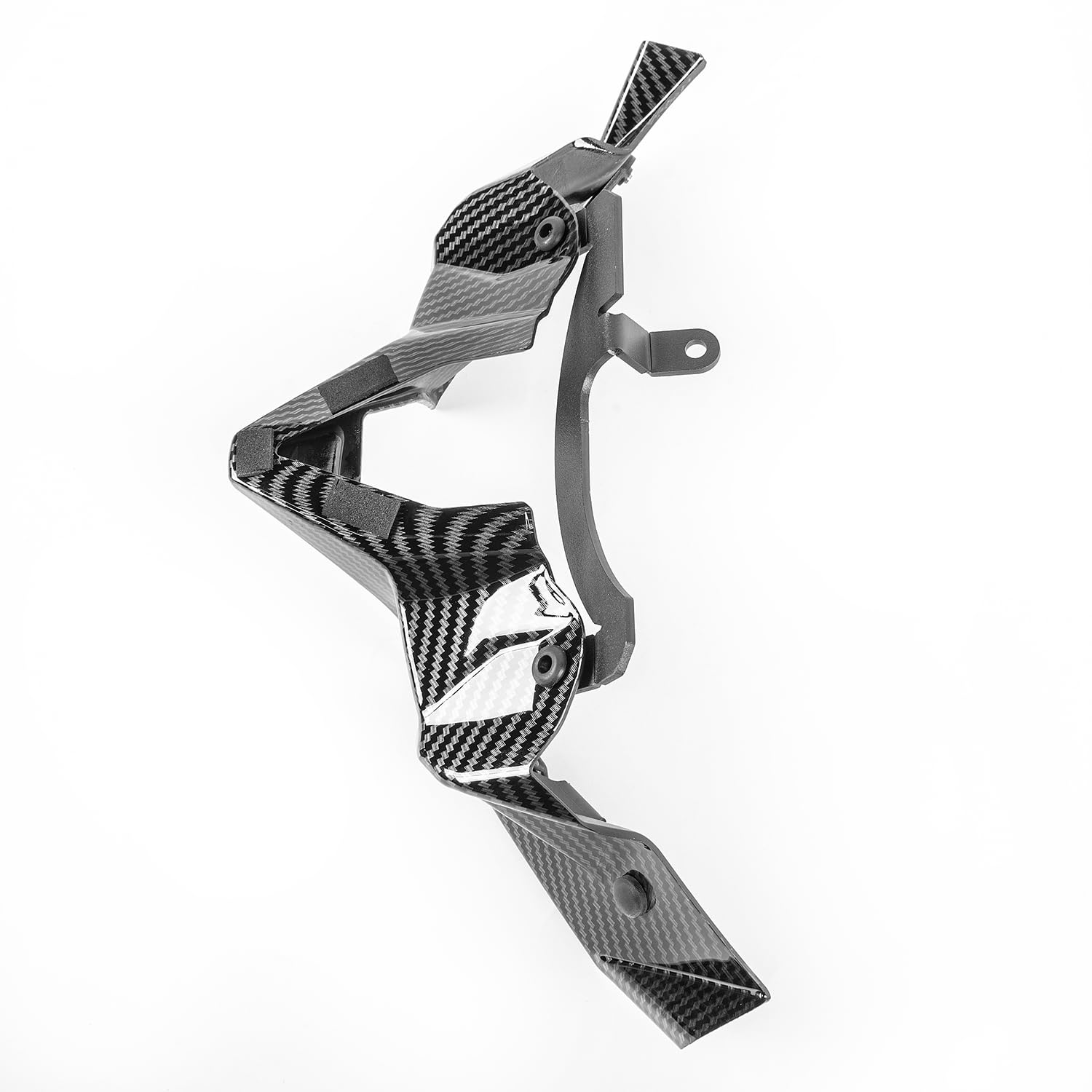 Carenatura del faro inferiore del motociclo Ruota anteriore Becco Naso Cono Copertura Aerodinamica Winglets Carenatura Kit decorativo Per Z900 Z 900 Z-900 2020-2024 (Aspetto Carbonio)