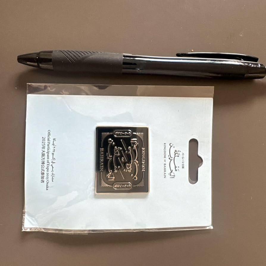 大阪・関西 万博 EXPO バーレーン館 ピンバッジ　マスキングテープ 大阪・関西 万博 EXPO バーレーン館 ピンバッジ マスキング