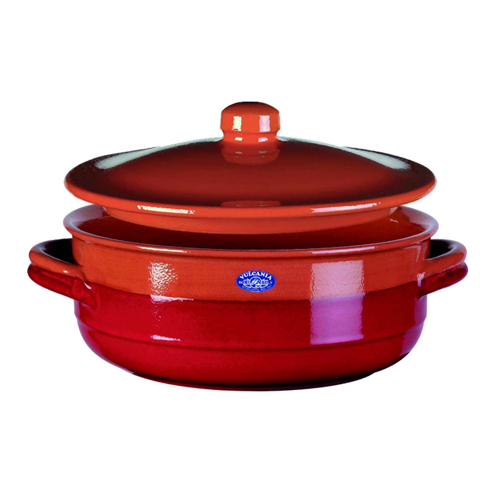 Casserole Alfa Vulcania en fonte émaillée pour une cuisson homogène