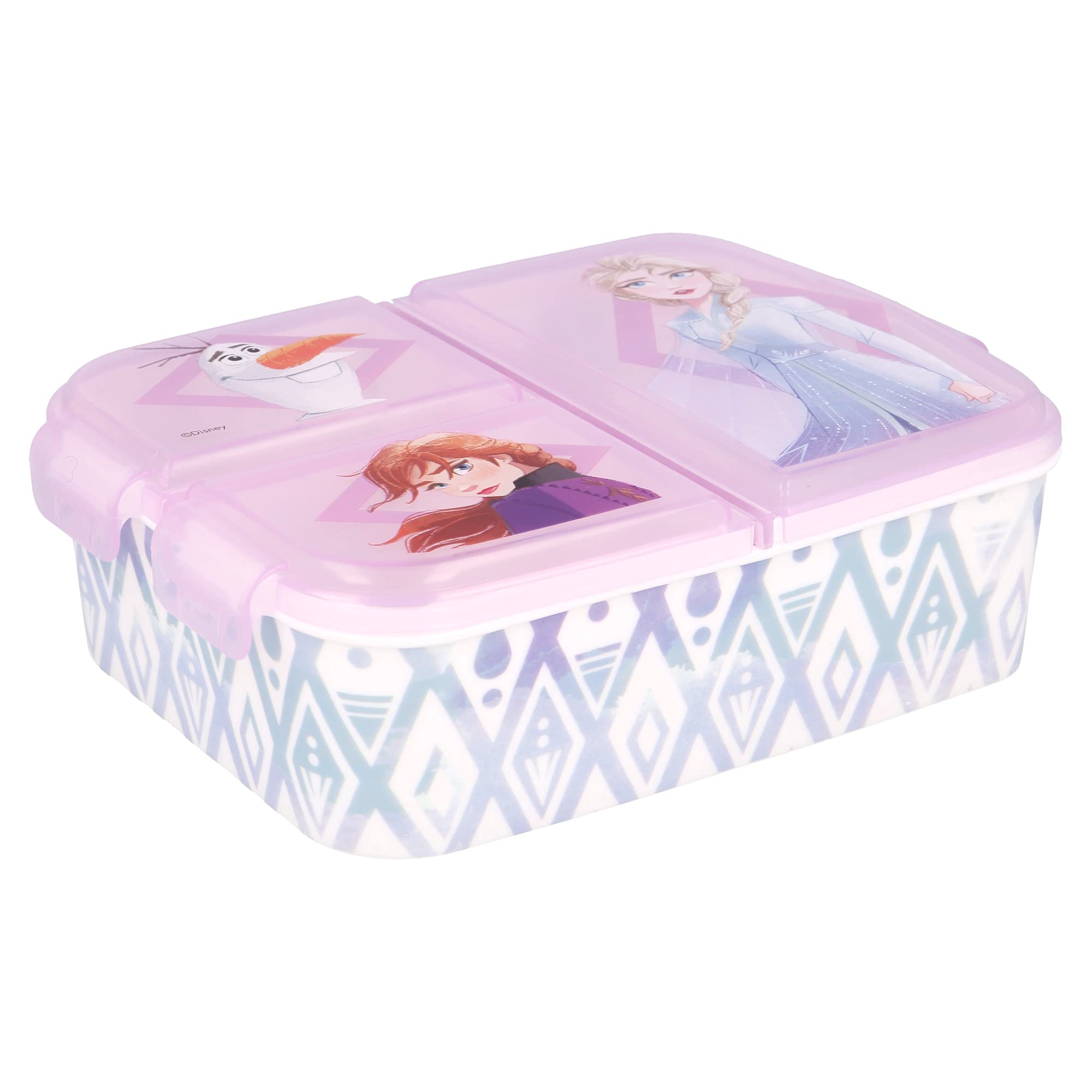 Sandwich Box Frozen 2 Elements, Multicolor, 51020