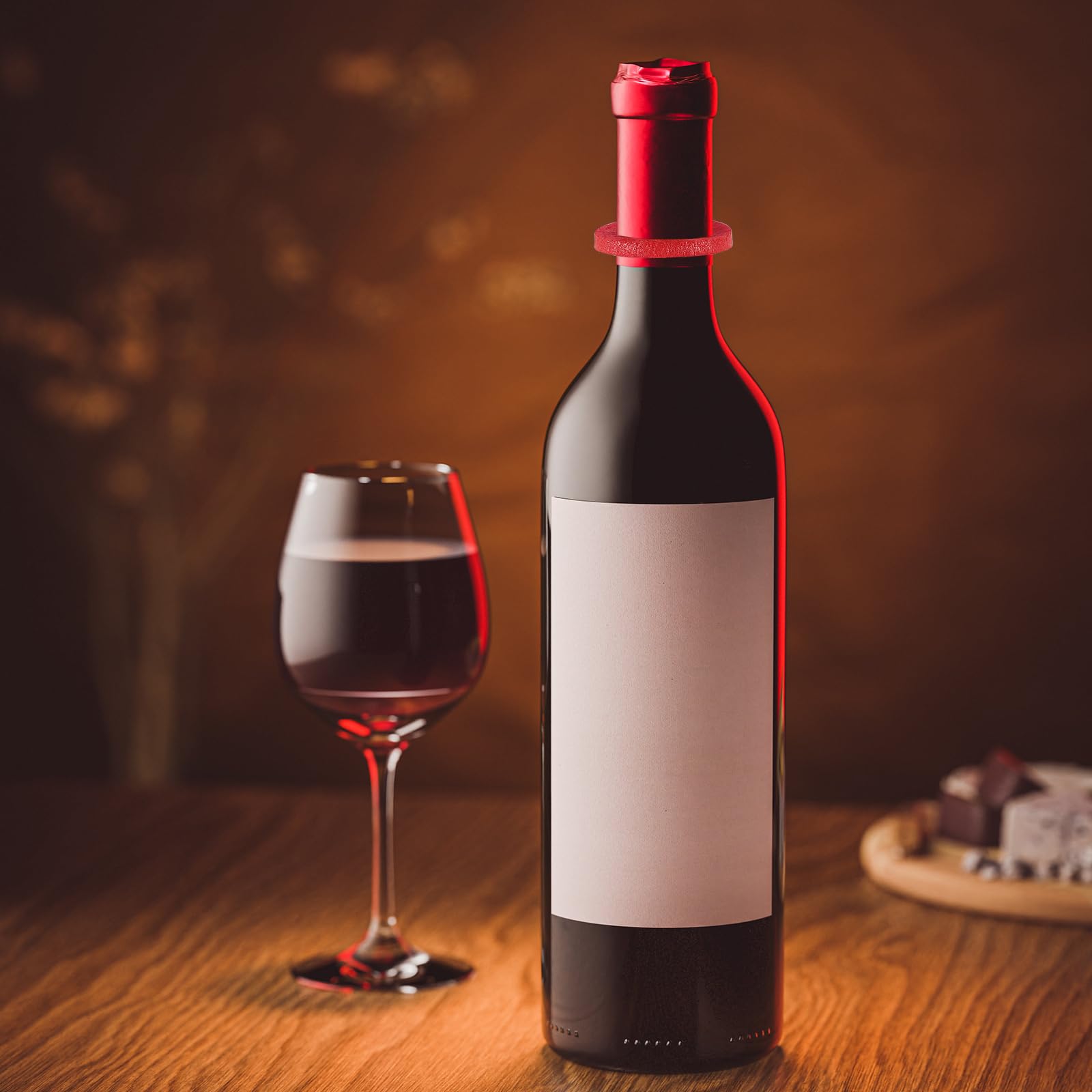 Anneau De Bacchus / Collier Anti-goutte Pour Bouteille De Vin - Silea Argenté
