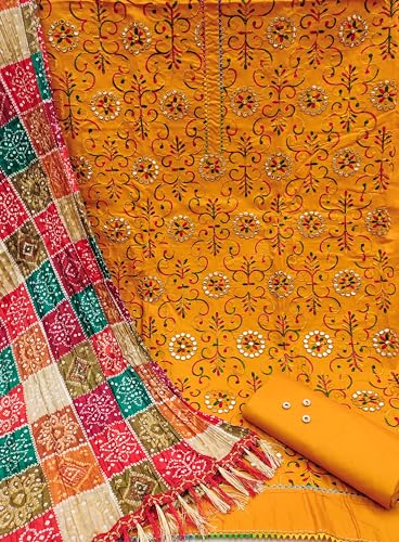 Image of StyleScope Women Unstitched Salwaar Suit Dress Material