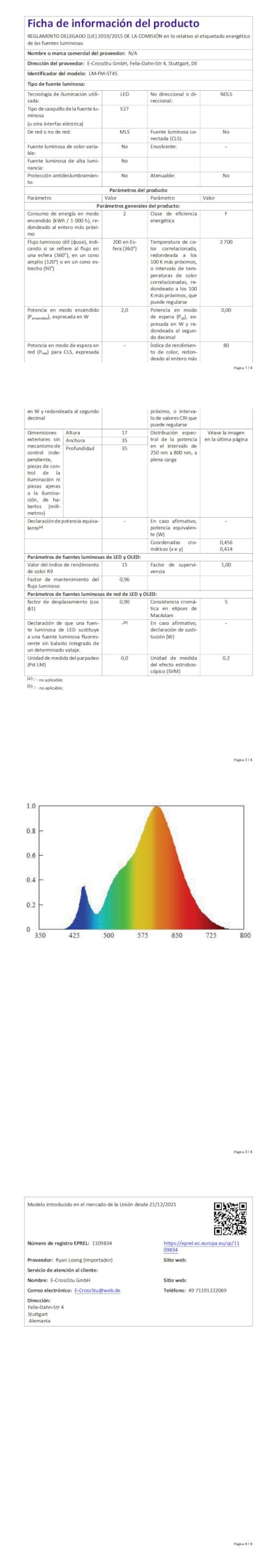 Bombillas LED S14 de 2W, 2700K luz blanca cálida, Paquete de 25 | Base E27, bombillas LED Edison para luces de cadena, no regulables, 2W equivalente a una bombilla incandescente de 20W