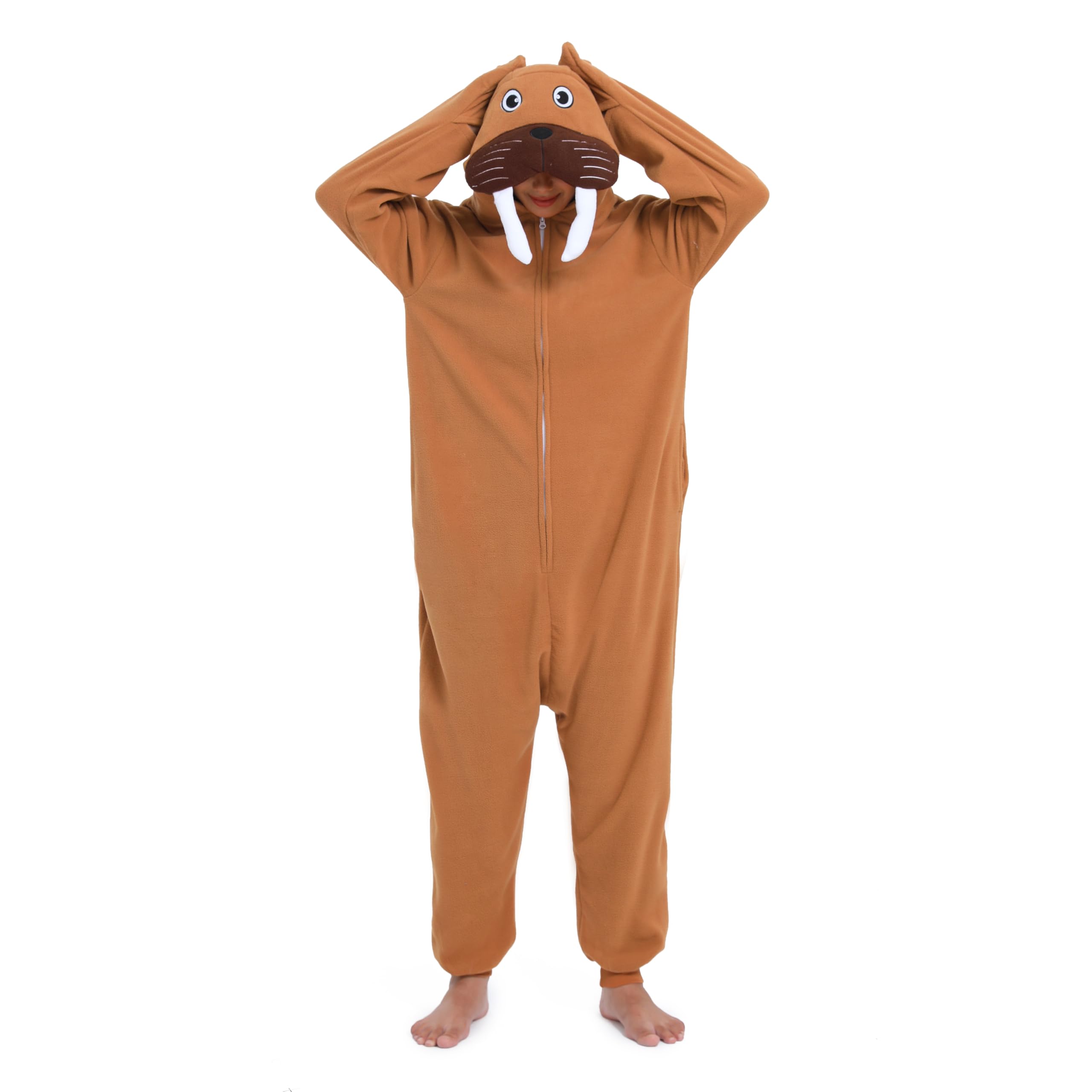 LBJR Pigiama Animali Adulti Cosplay Costume Pigiamone Intero Onesie