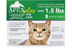 Apex Plus - The Ultimate Flea Treatment for Your Feline Friend