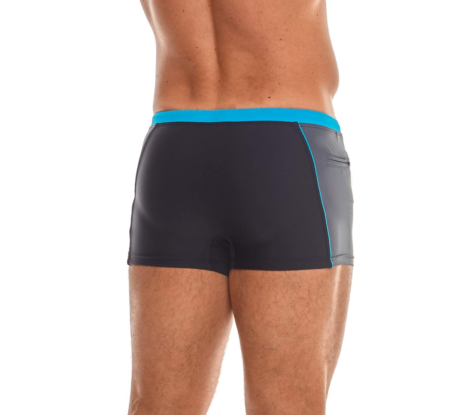 Zagano Uomo Costume da bagno/Pantaloncini da bagno 2316 tasca laterale con chiusura lampo