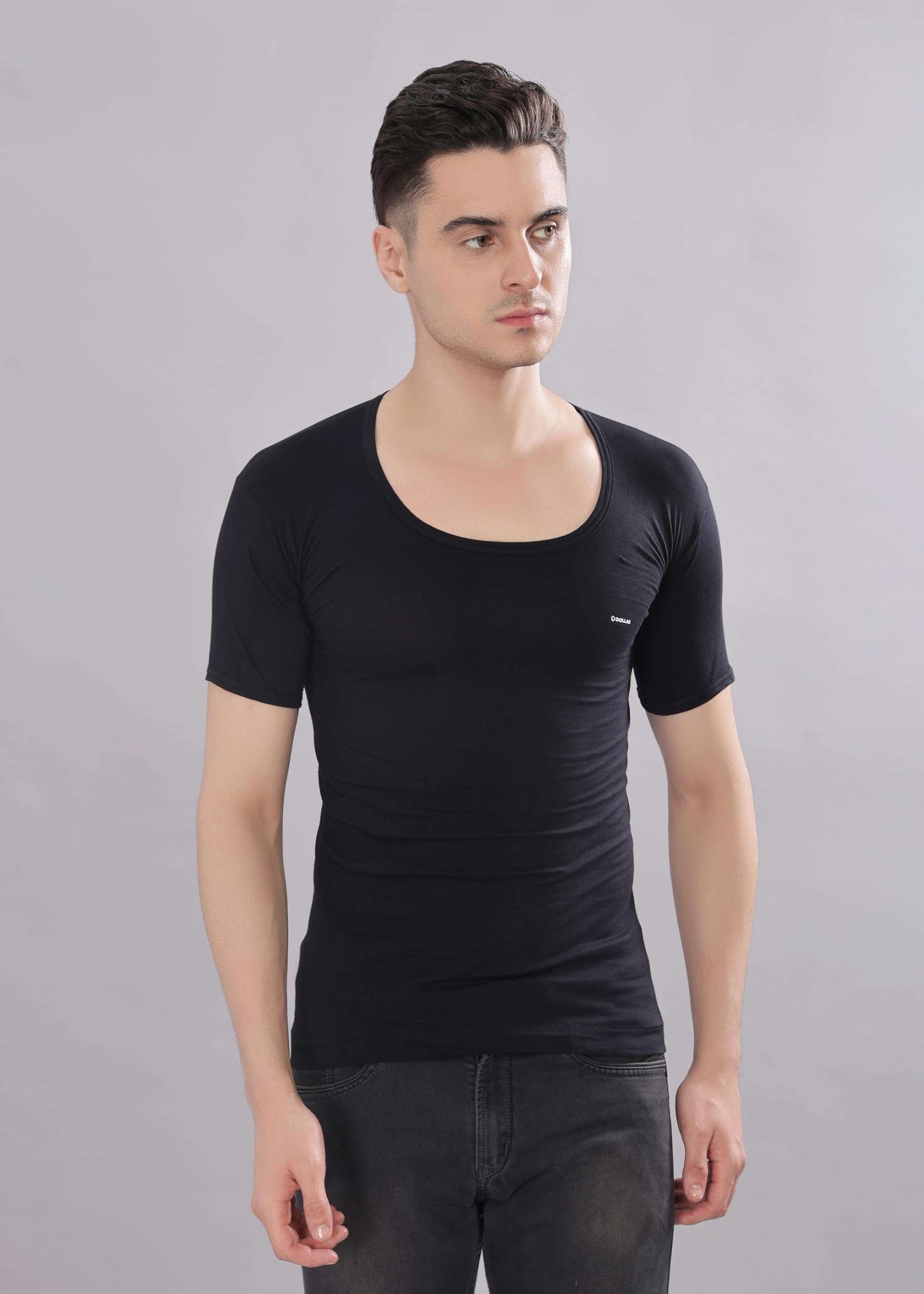 dollar bigboss Men's Solid Regular Fit Vest-picture-33