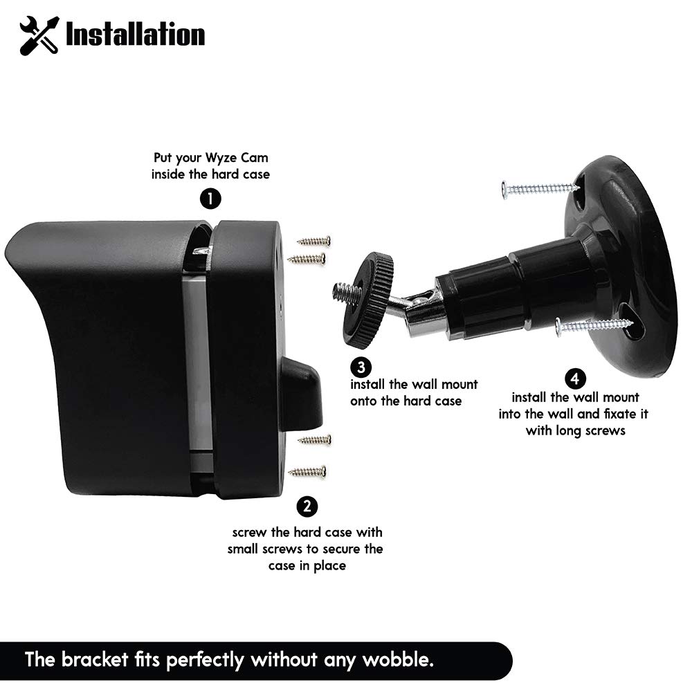 portable wyze camera setup travel security velcro mount