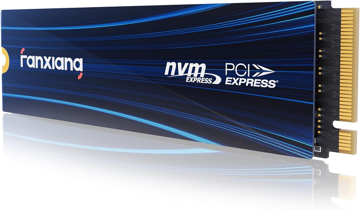 fanxiang NVMe SSD 2TB, M.2 PCIe Gen4x4 Gaming Solid State Laufwerk mit SLC Cache, 7100MB/s Lesen, Interne Festplatte für PC PS5 Laptop Datenübertragung S880E