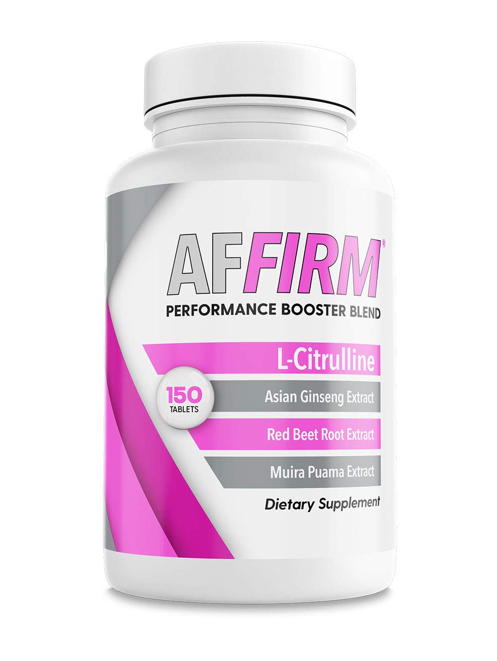 AffirmNitric Oxide Booster for Women Dietary Supplement 750mg 150 Tablets (75 Day Supply) | Improves Blood Circulation | Created by Dr. Judson Brandeis