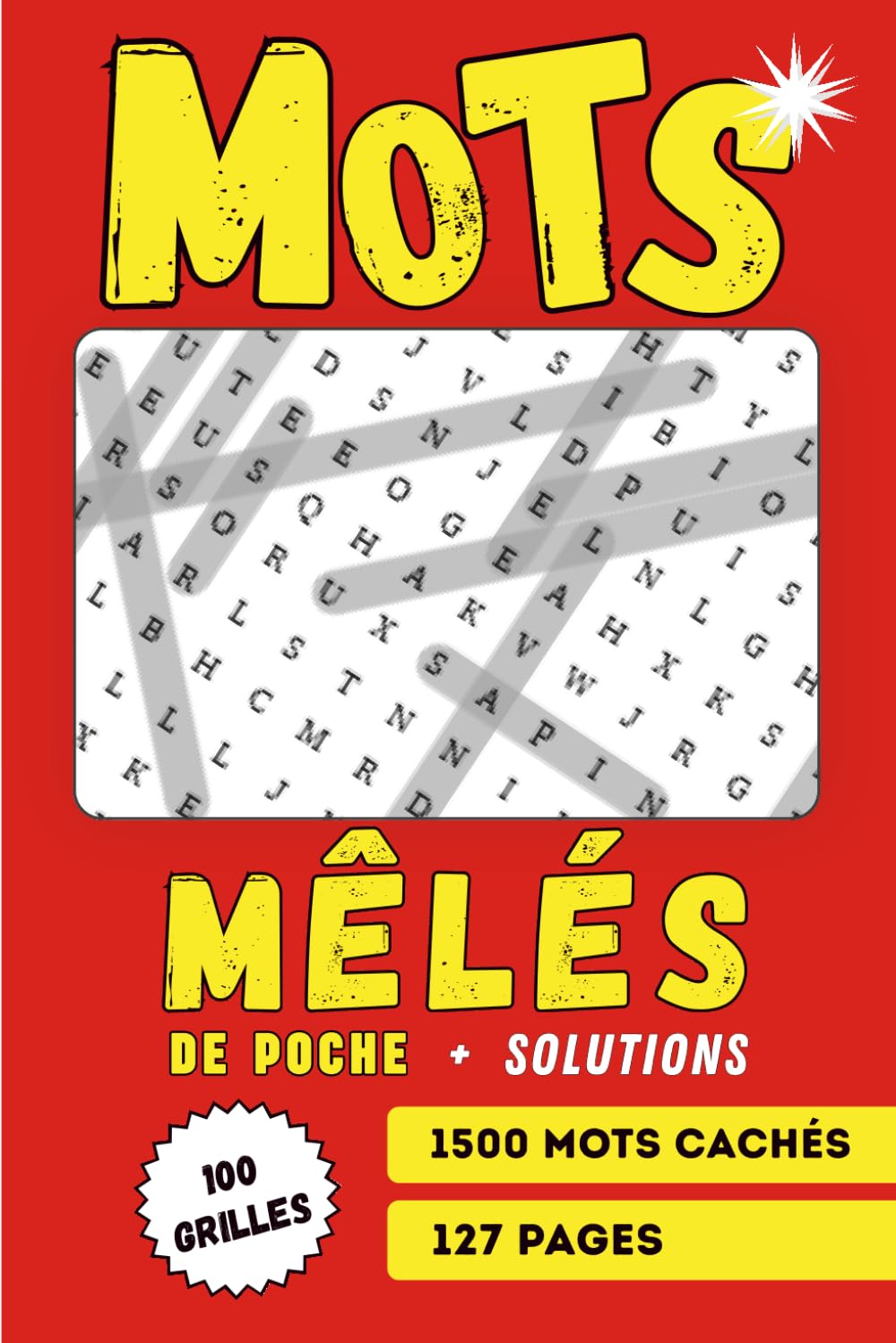 mots mêlés de poche: livre de mots mêlés petit format de poche | 1500 mots cachés | mots mêlés pour adultes et seniors | mots mêlés de vacances