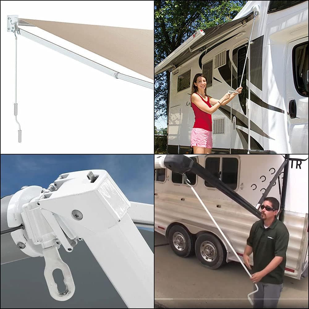 Buy RV Awning Crank Handle Fordable Crank Wand for RV awnings