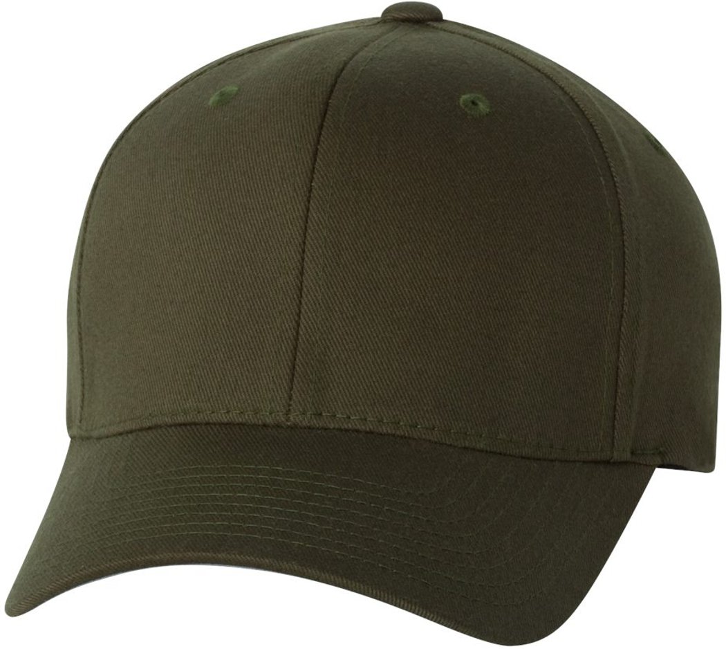 Flexfit Cappellino strutturato in twill 6277 - Oliva - L/XL, verde