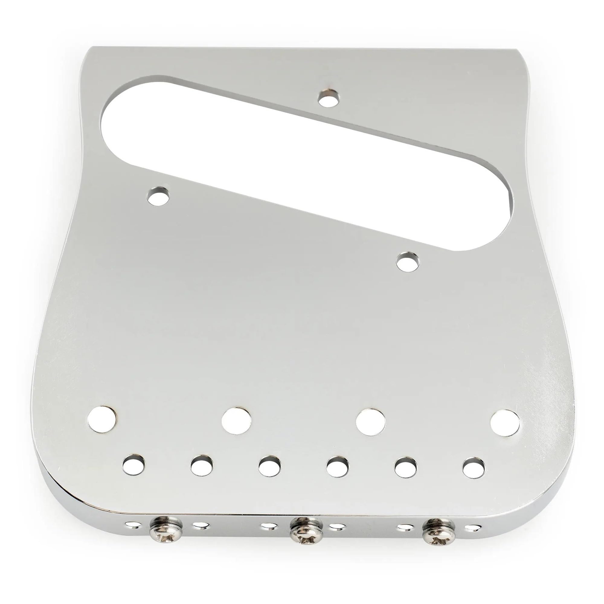 Placa Base De Latón Macizo De 54mm Puente De Guitarra Arqueado En Forma De Silla De Montar De Tres Cuerdas Compensado | Puente de guitarra