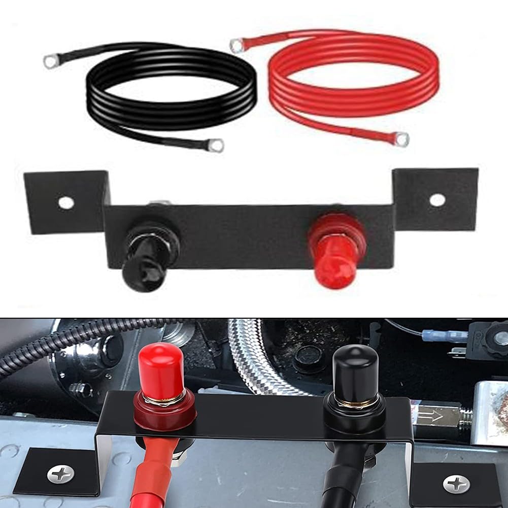 1,2 m do akumulatora Jump Post Miedź do zestawu relokacyjnego akumulatora 4AWG/5AWG do UTV, ATV, samochodów, ciężarówek, kamperów, traktorów, łodzi