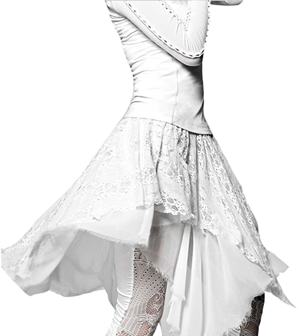 Fashion Gothic Visual Rock Lolita Cosplay White Colour Dress PRPQ017‏