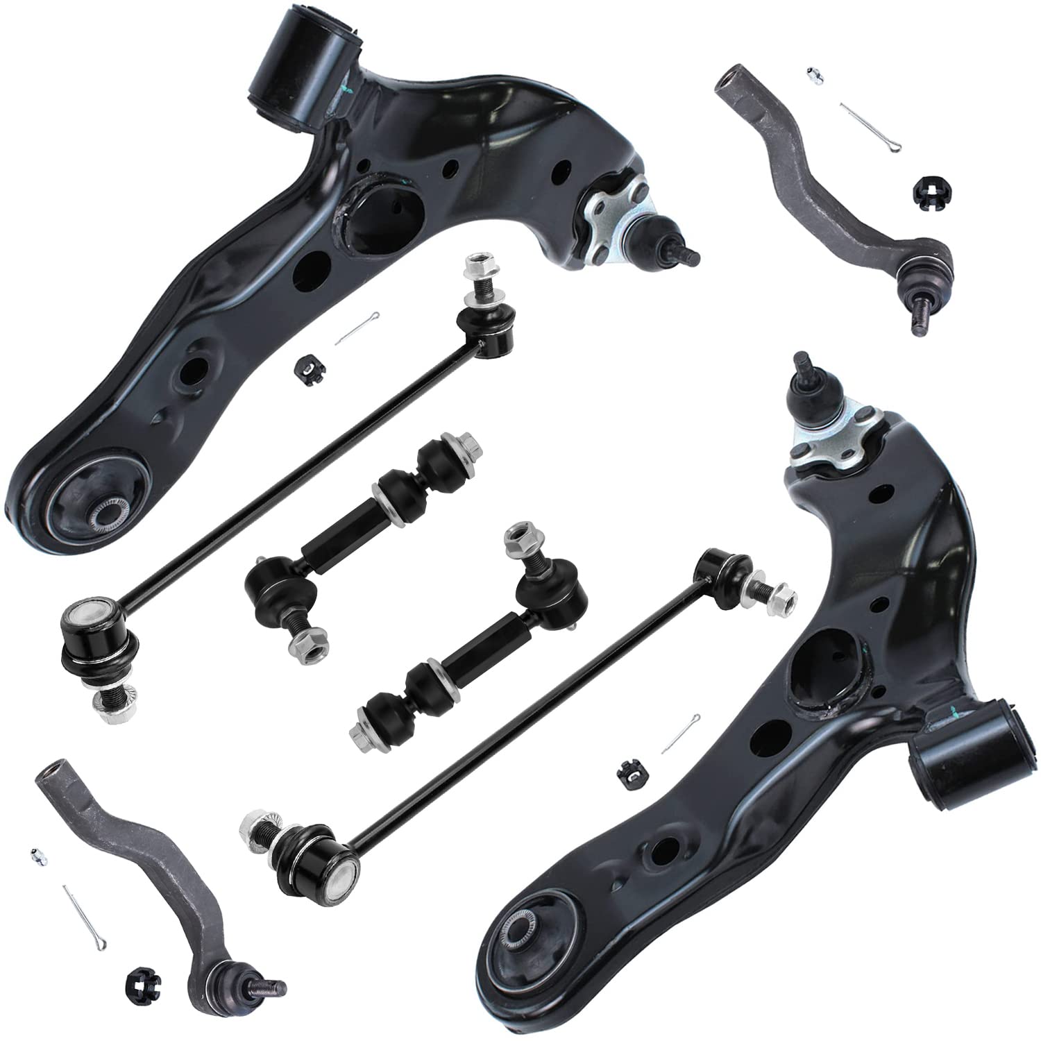 Detroit Axle - 8pc End Kit for Toyota RAV4 Lexus NX200t NX300 NX300h, 2
