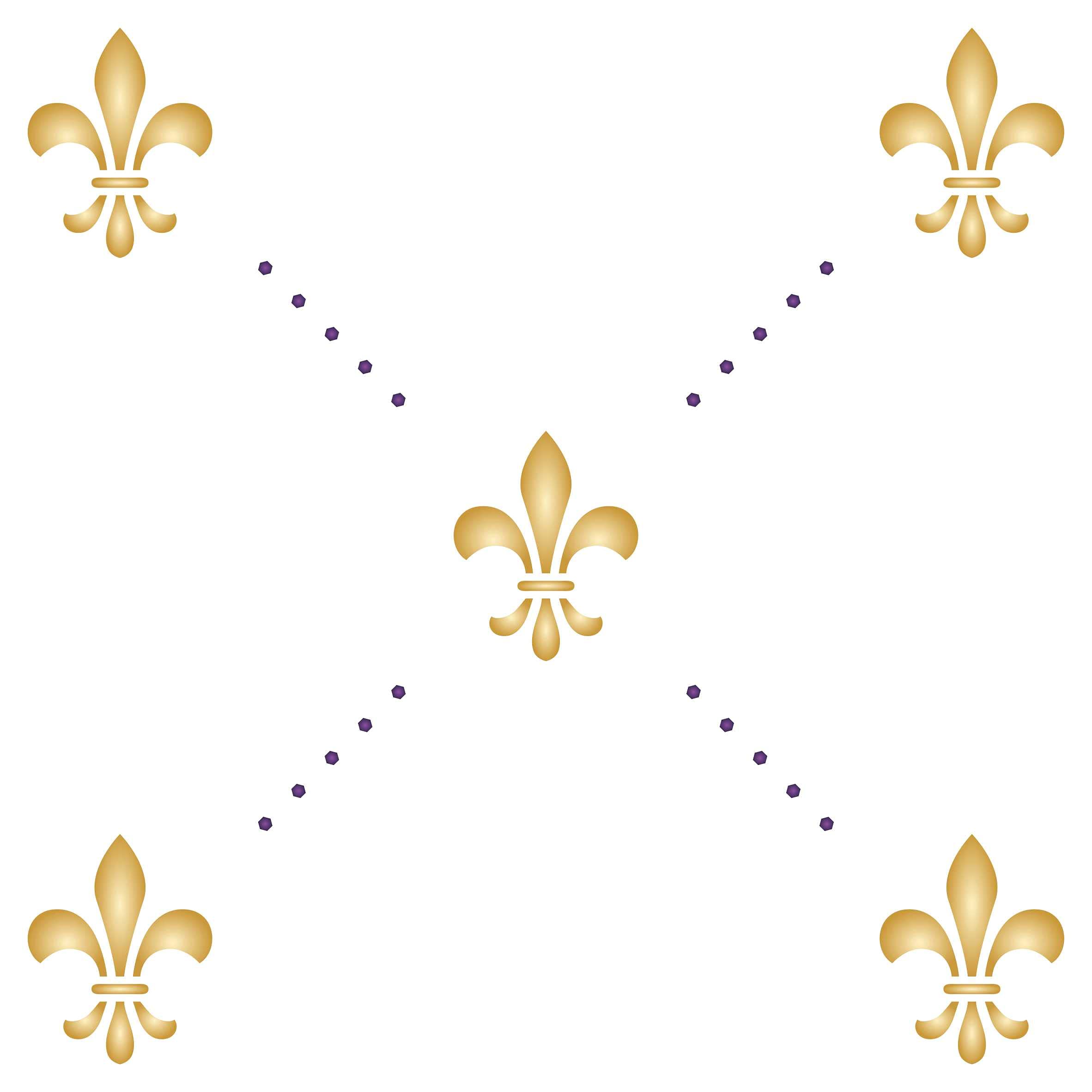 Stencils for Walls: Fleur de Lis Stencil, 8 x 8 inch (M) - Allover Wallpaper Vintage French Fleur de LYS Wall Stencils for Painting Template (B096GZC55C) Amazon Price History, Amazon Price Tracker