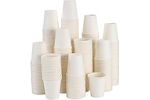 3oz Disposable Paper Mouthwash Cups