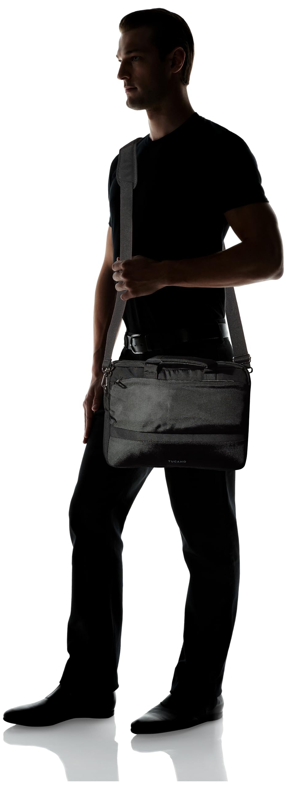 Tucano Dritta 13" Maletín Negro - Funda (Maletín, 33 Cm (13"), 400 G, Negro)