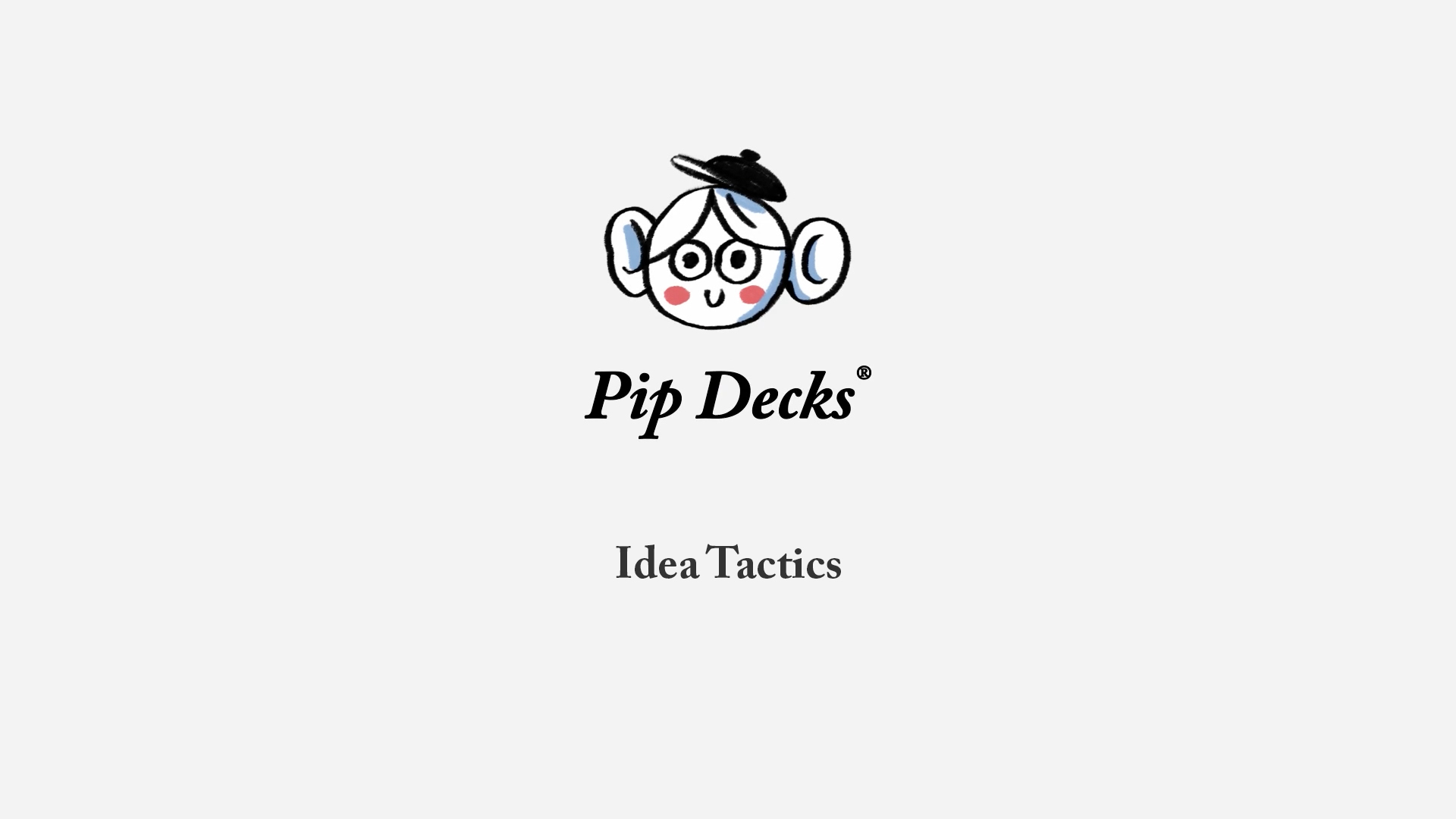 Idea Tactics® | Official Pip Decks