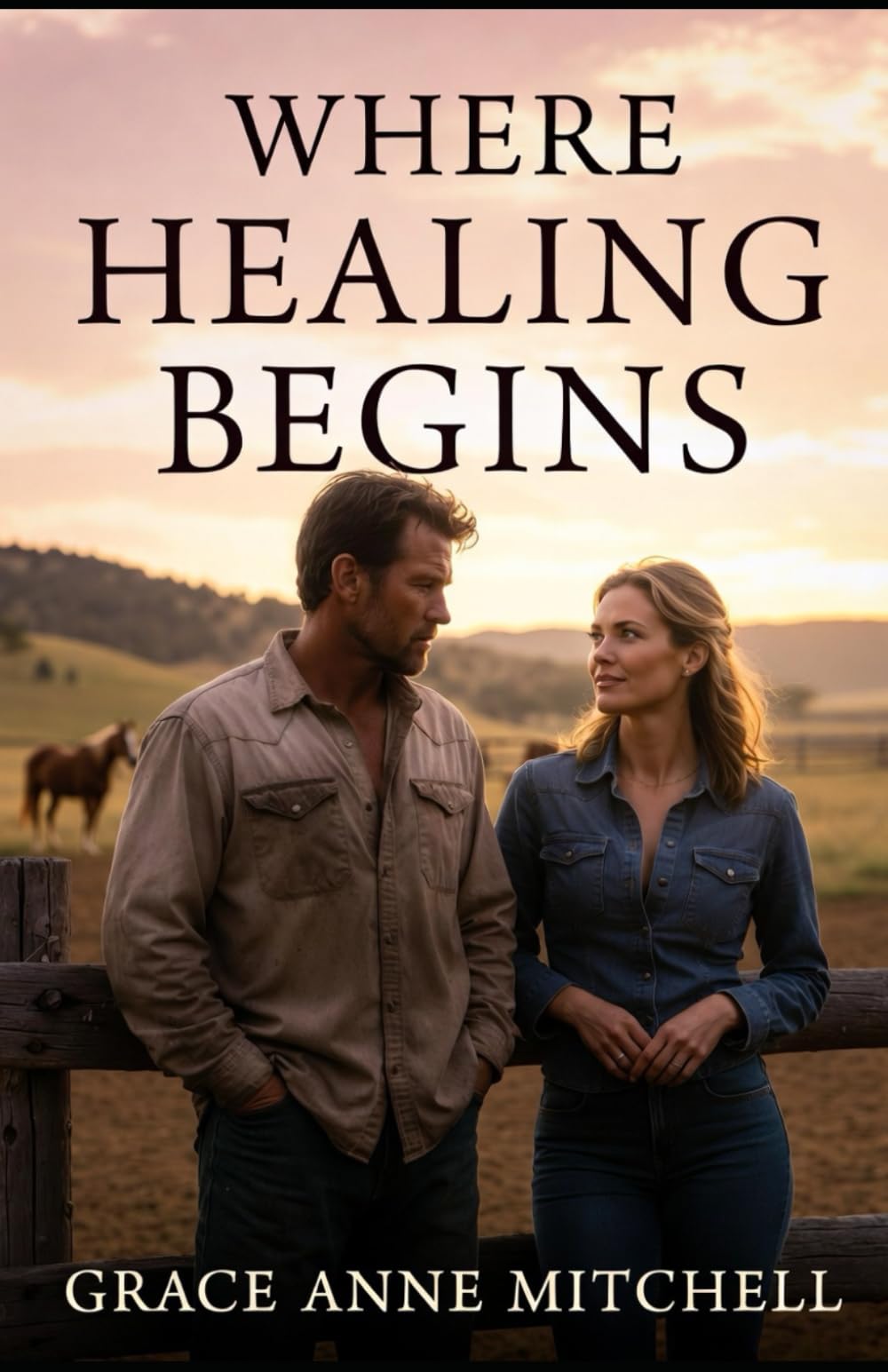 Where Healing Begins: A Christian Romance Novel (Redemption Ranch)