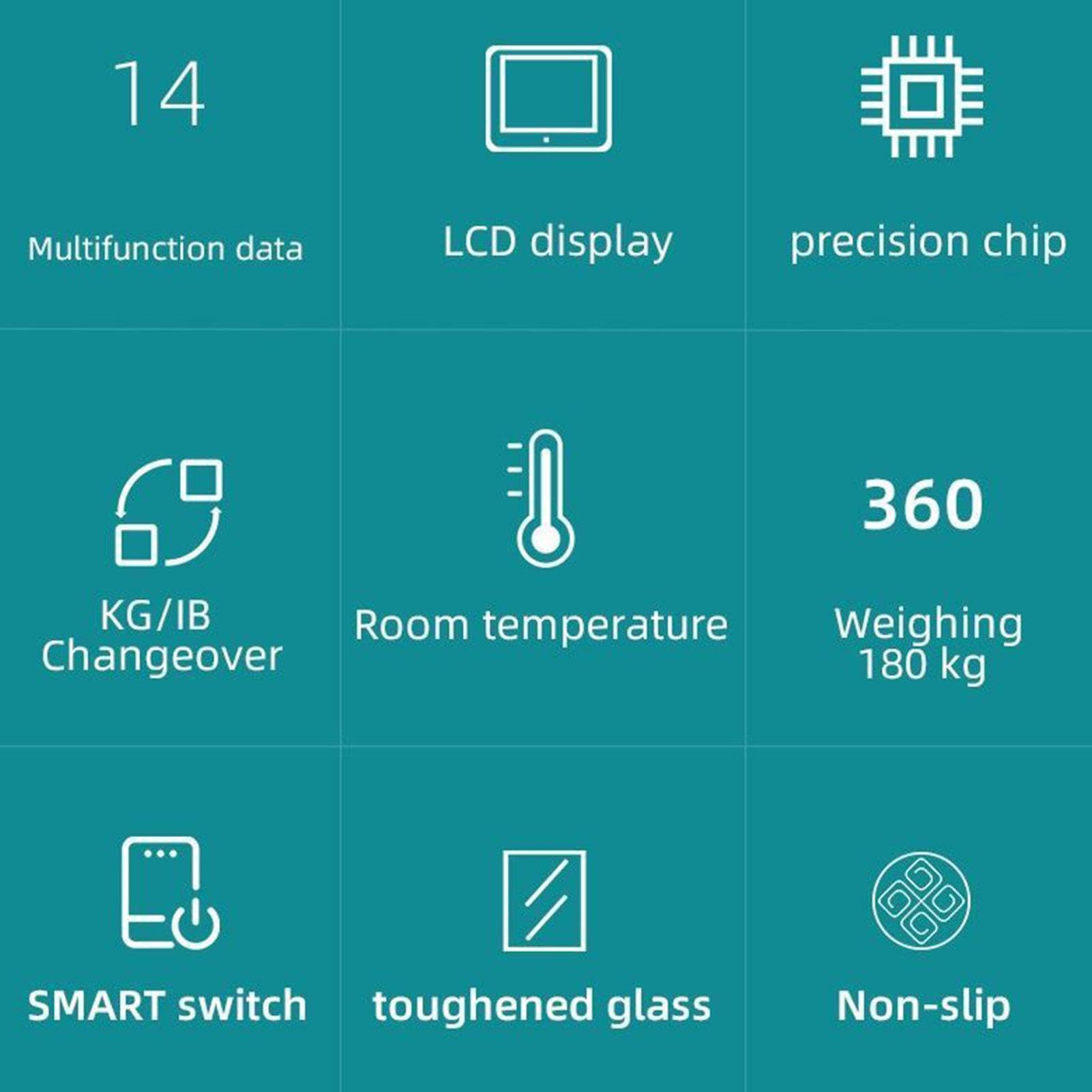 Échelles numériques pour le poids corporel, Salles de poids Salle de bain,Échelle numérique de la salle de bain BMI Paquer - Composition précise Monitor Health Analyzer avec smartphone App for Men Wom