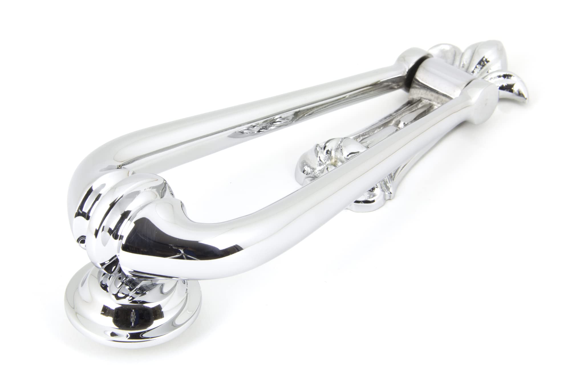 Polished Chrome Teardrop Door Knocker