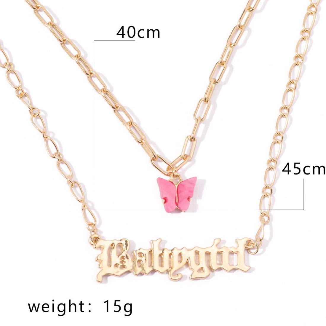 Romantic Heart Layered Brilliant Necklace For Her