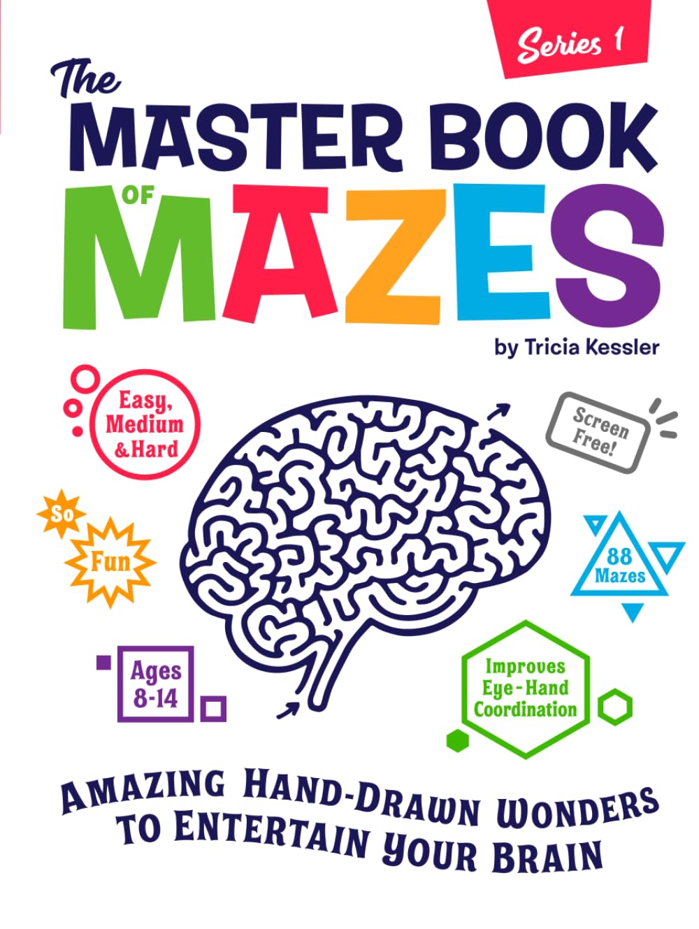 The Master Book of Mazes: Amazing Hand-Drawn Wonders to Entertain Any Brain