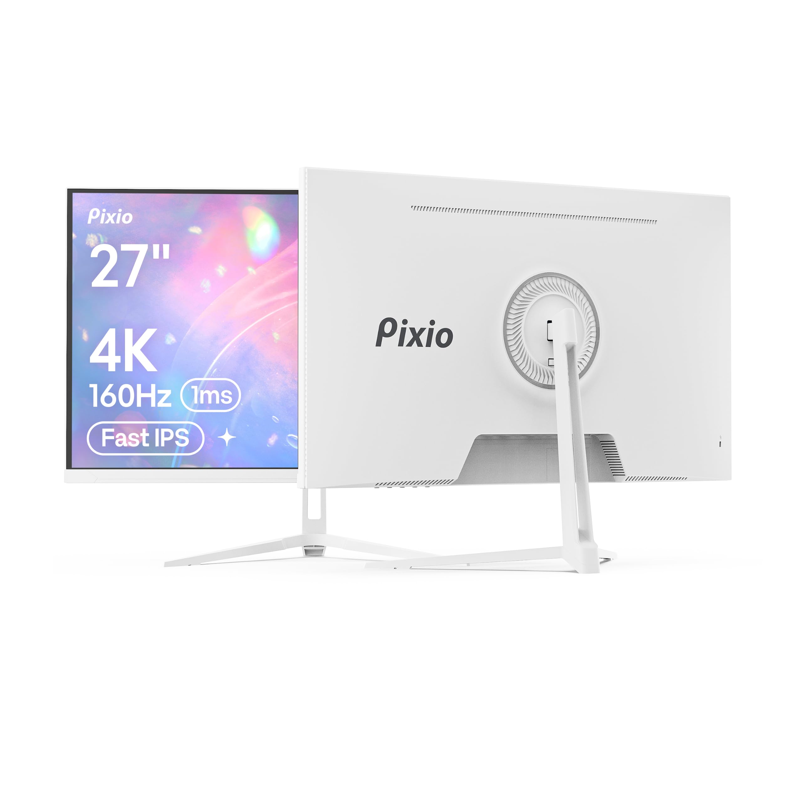 Amazon.com: Pixio PX27U Wave White 27 inch 160Hz Refresh Rate 4K