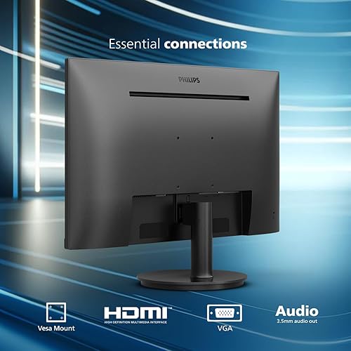 Vista 44 de Philips - Monitor de 27 pulgadas Full HD (1920 x 1080) de 100 Hz, VESA, 1 puerto VGA, 1 puerto VGA, cuidado de los ojos, 4 años de garantía