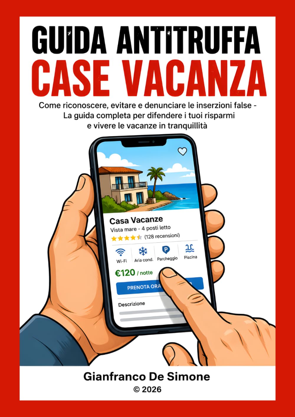 GUIDA ANTITRUFFA CASE VACANZA: Come riconoscere, evitare e denunciare le inserzioni false - La guida completa per difendere i tuoi risparmi e vivere ... Essenziale per Famiglie e Persone Comuni.)