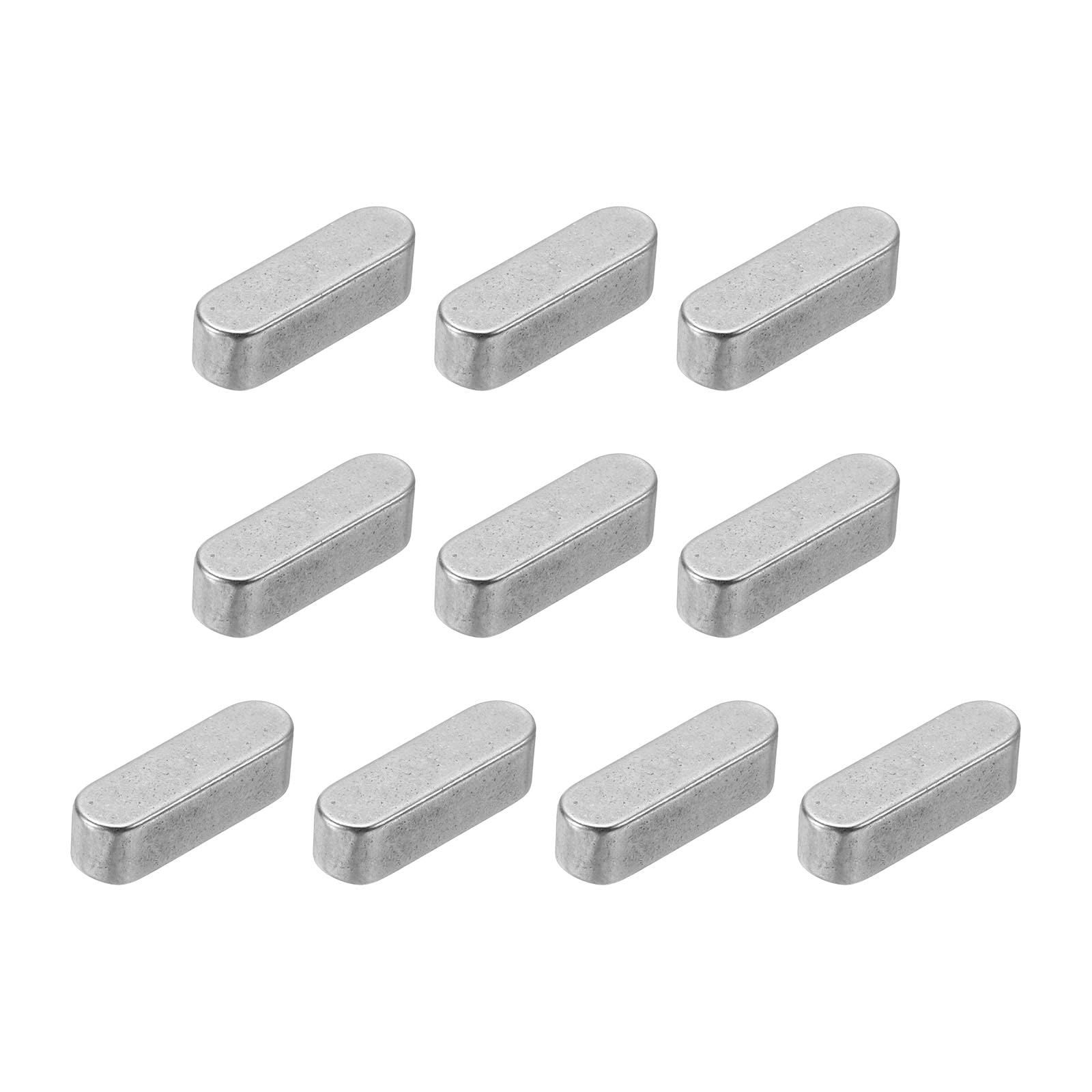 co-key様 Amazon.com: uxcell 10Pcs Round Ended Feather Key, 6 x 6 x