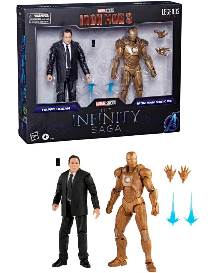 Marvel Legends Series 6-inch Scale Action Figure Toy 2-Pack Happy