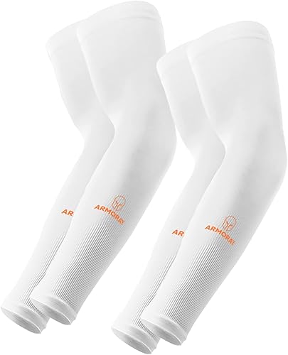 ARMORAY - Mangas de brazo para hombres o mujeres para cubrir tatuajes de enfriamiento, para practicar deportes, básquetbol, golf, fútbol