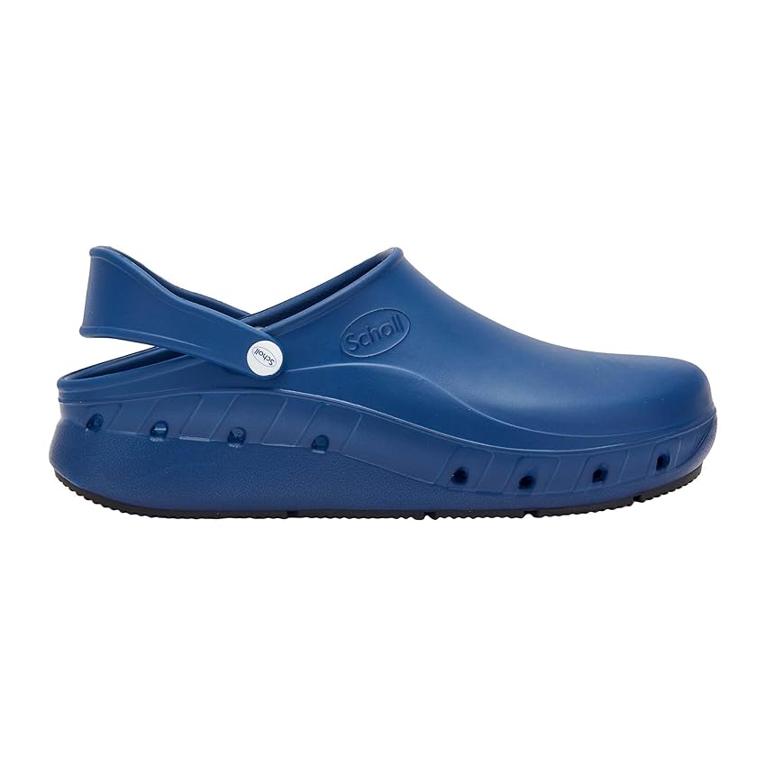 Scholl Ultragrip Clog, Scarpe per Professionisti Sanitari Unisex-Adulto, Blu, 44 EU